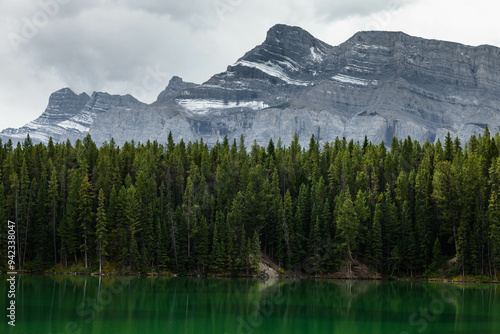 lake in the mountains