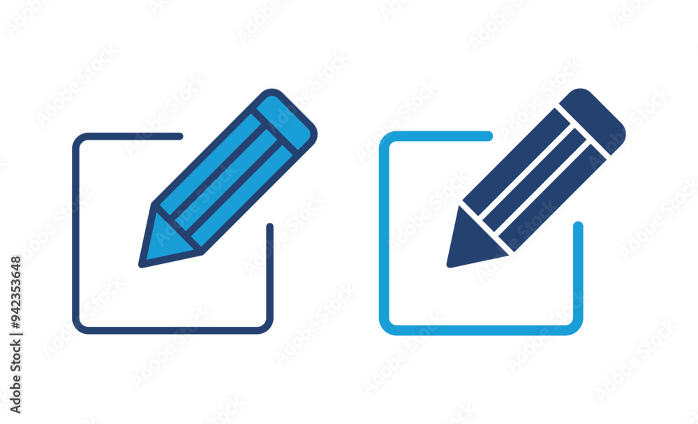 Edit icon vector. edit document icon. edit text icon. pencil. sign up Edit icon vector. edit document icon. edit text icon. pencil. sign up