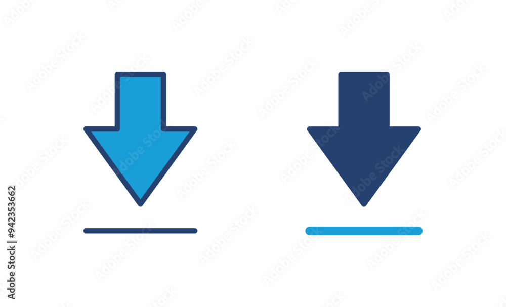 Download icon vector. Download vector icon Download icon vector. Download vector icon