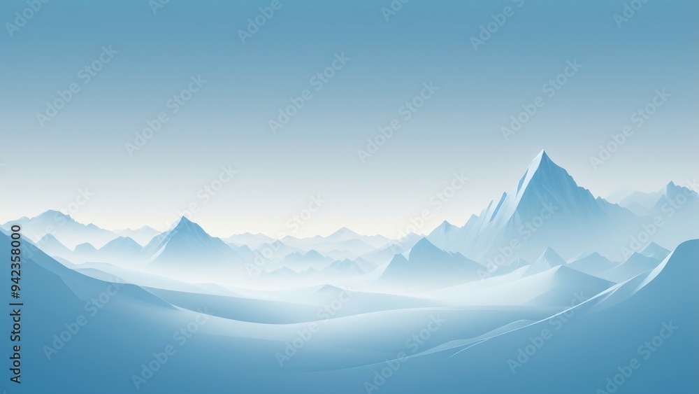 mountains in the snow mountains in the snow