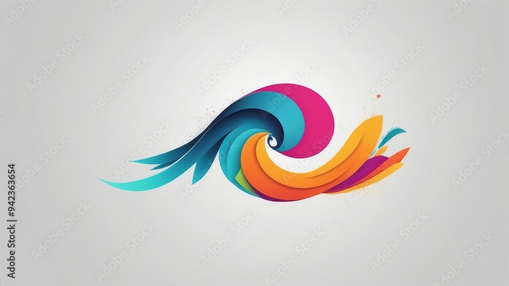 Obraz premium abstract background with circles