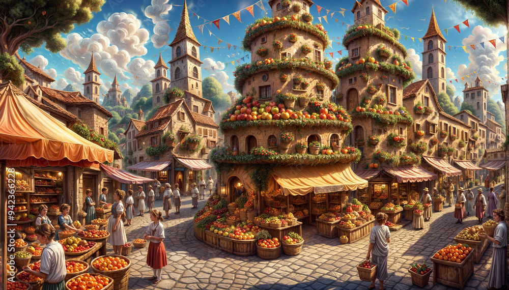 explore-a-high-resolution-snapshot-of-a-colossal-village-crafted-entirely-from-culinary-delights explore-a-high-resolution-snapshot-of-a-colossal-village-crafted-entirely-from-culinary-delights