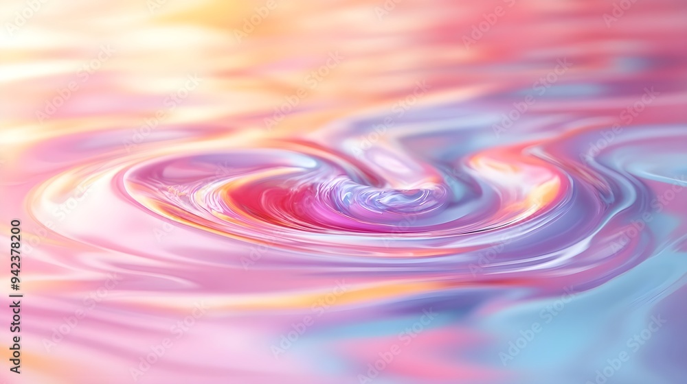 Abstract Swirling Pastel Background, Soft Gradient Design Abstract Swirling Pastel Background, Soft Gradient Design