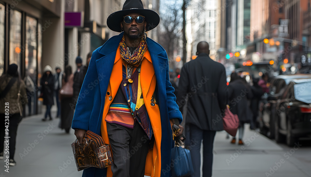 street fashion model