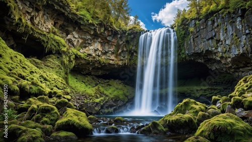 waterfall in the forest