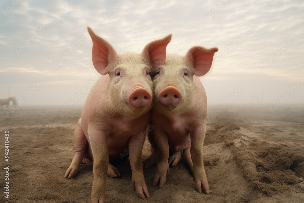 Silent Allies Humanistic Portrait of Farm Pigs Silent Allies Humanistic Portrait of Farm Pigs