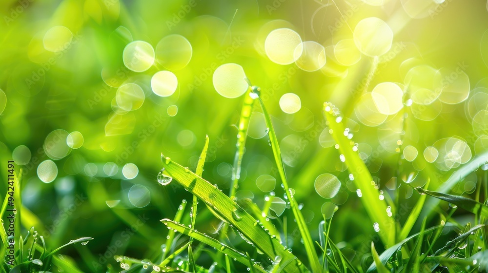 Obraz premium Cool morning dew