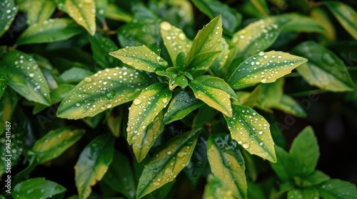 Cool moist foliage photo