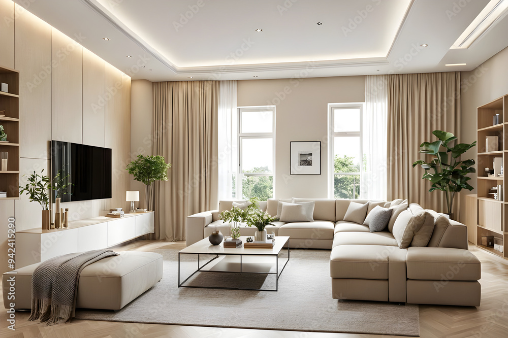modern living room with fireplace modern living room with fireplace