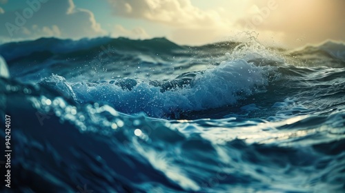 Ocean Waves Background Picture