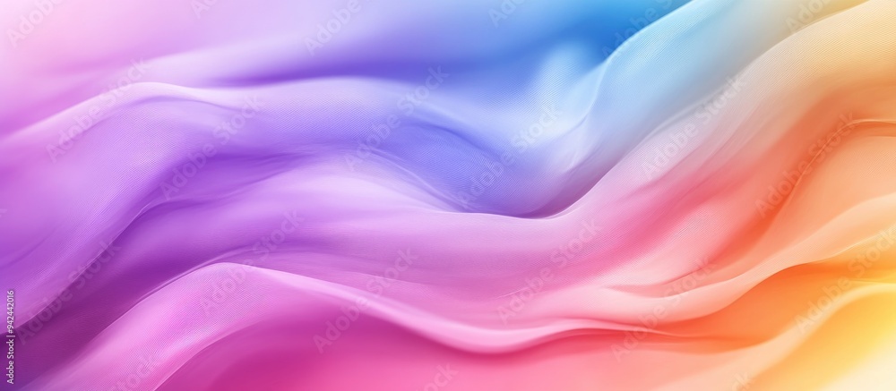 Watercolor illustration featuring a vivid modern design backdrop with a vibrant blurred background Showcases a rainbow of bright colors in a smooth surface illustration Colorful multicolor wavy gra Watercolor illustration featuring a vivid modern design backdrop with a vibrant blurred background Showcases a rainbow of bright colors in a smooth surface illustration Colorful multicolor wavy gra