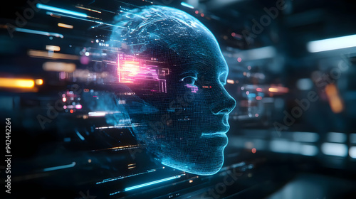 A digital rendering of a hu...