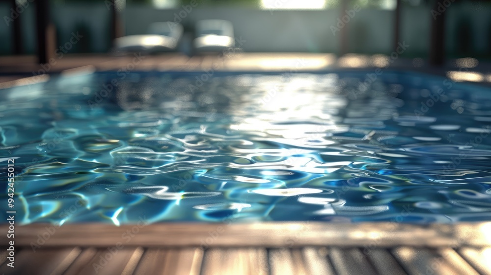 Pool and deck for backgrounds Pool and deck for backgrounds