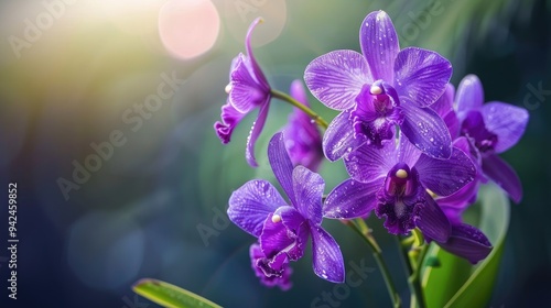 Purple orchids are revered as Thailand s flower queen photo