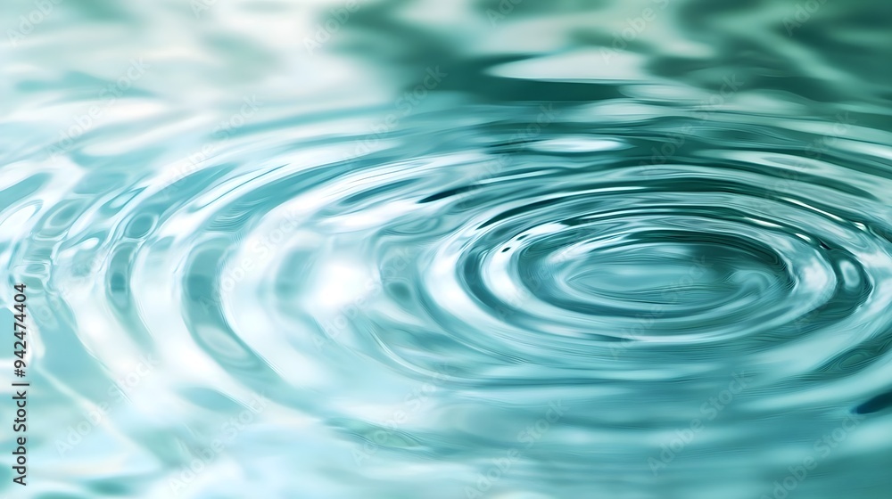 Abstract Teal Water Ripples Background Abstract Teal Water Ripples Background