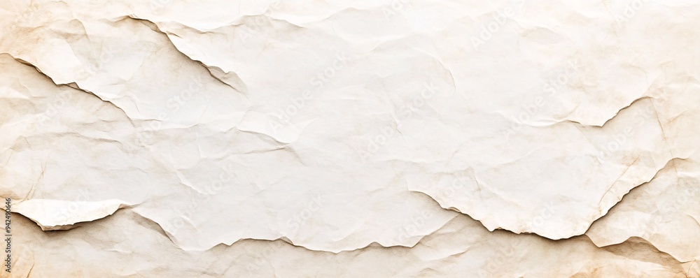 Textured crumpled paper background in soft beige colors. Textured crumpled paper background in soft beige colors.