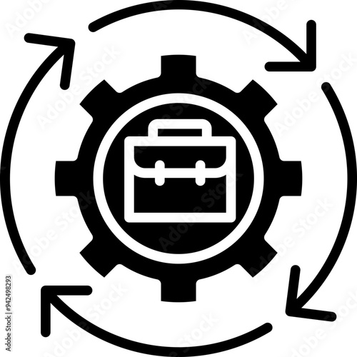 Business Process  Icon