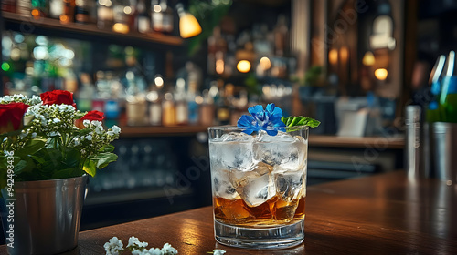 Closeup of a refreshing coc...