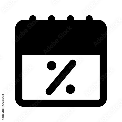 cyber monday Glyph icon