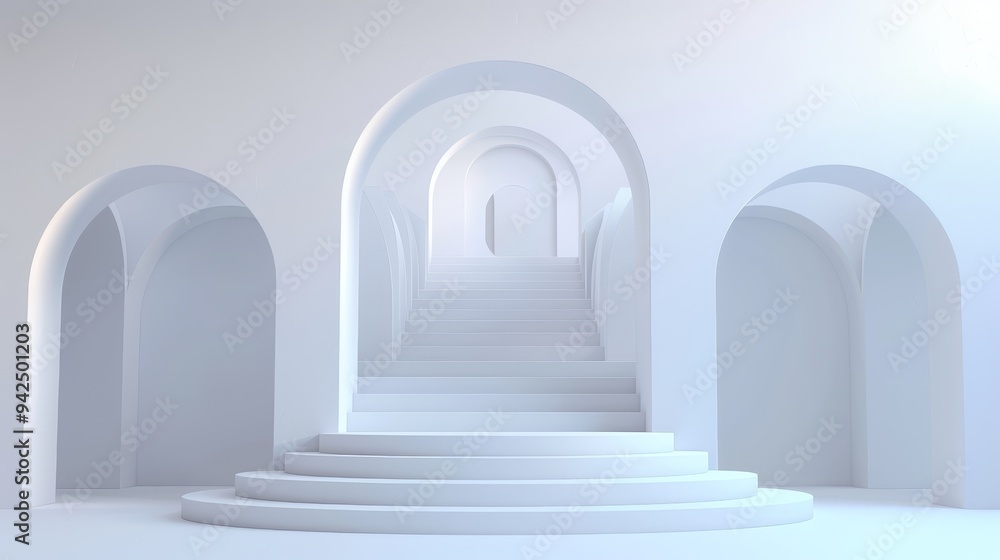 3D podium for product display and promotion 3D podium for product display and promotion