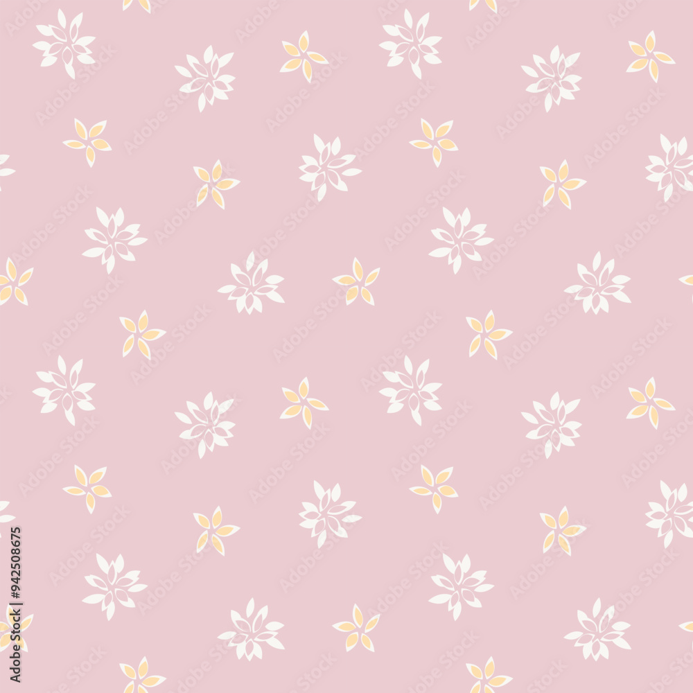 Pastel Abstract Floral Seamless Pattern Design Pastel Abstract Floral Seamless Pattern Design