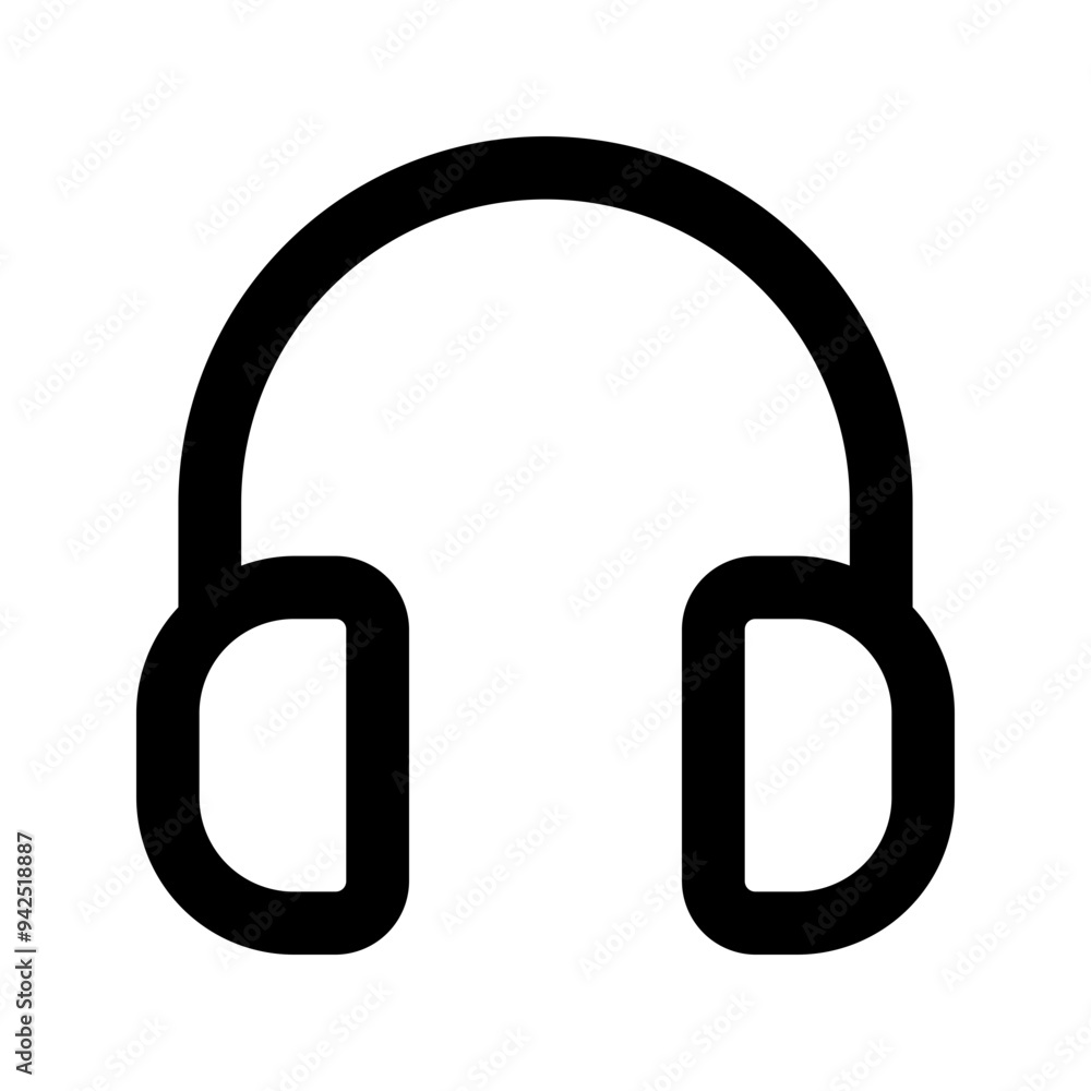 headphone Glyph icon headphone Glyph icon
