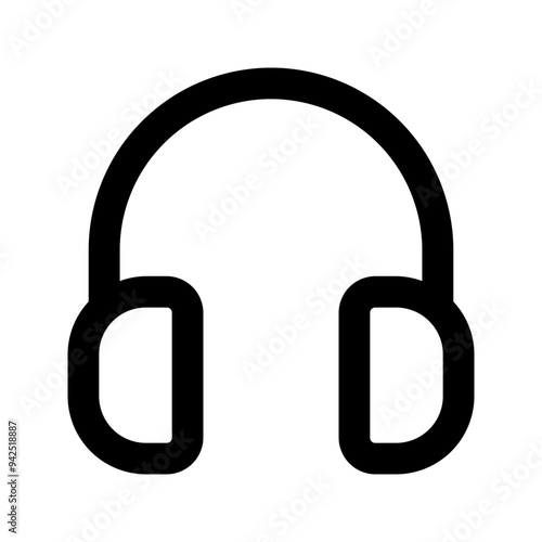 headphone Glyph icon