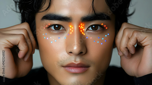 Close-up portrait of a youn...