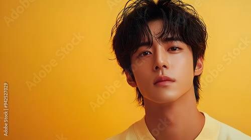 Close-up portrait of a youn...