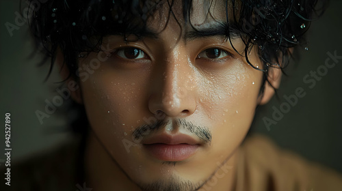 Close-up portrait of a youn...