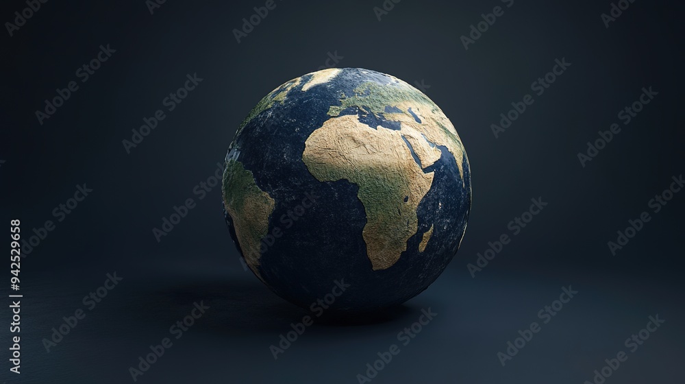 Global Digital Globe Featuring a Modern and High-Tech Design, Showcasing Interactive Data and Connectivity Across Continents on a Clean Background Global Digital Globe Featuring a Modern and High-Tech Design, Showcasing Interactive Data and Connectivity Across Continents on a Clean Background