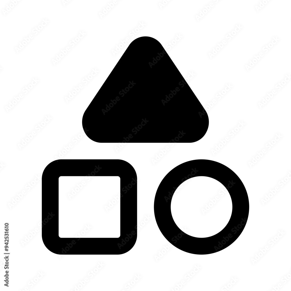 geometry glyph icon