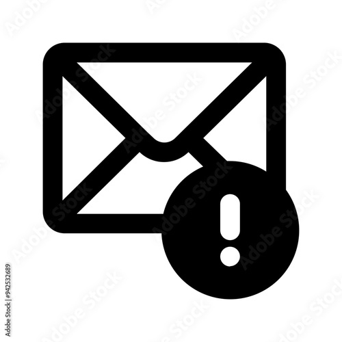 spam glyph icon