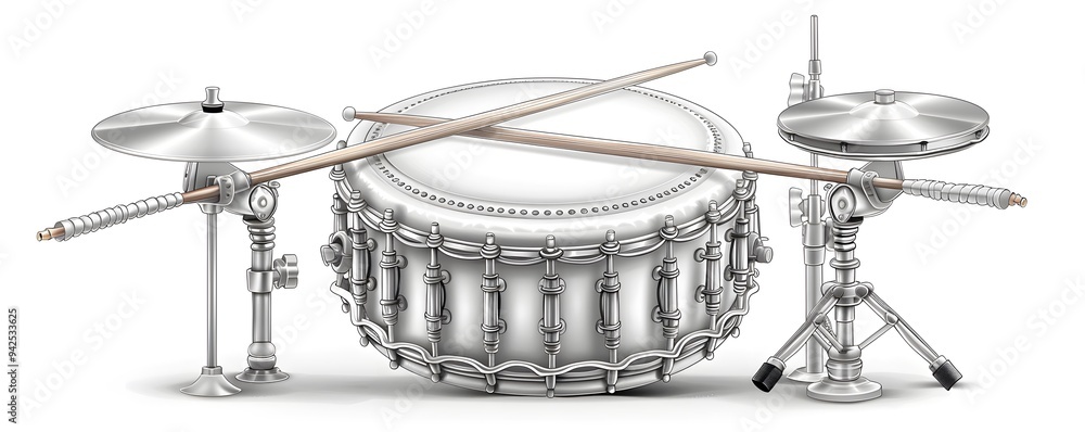 Simple line drawing of dhol drum. minimalist, Simple line drawing of dhol drum. minimalist,