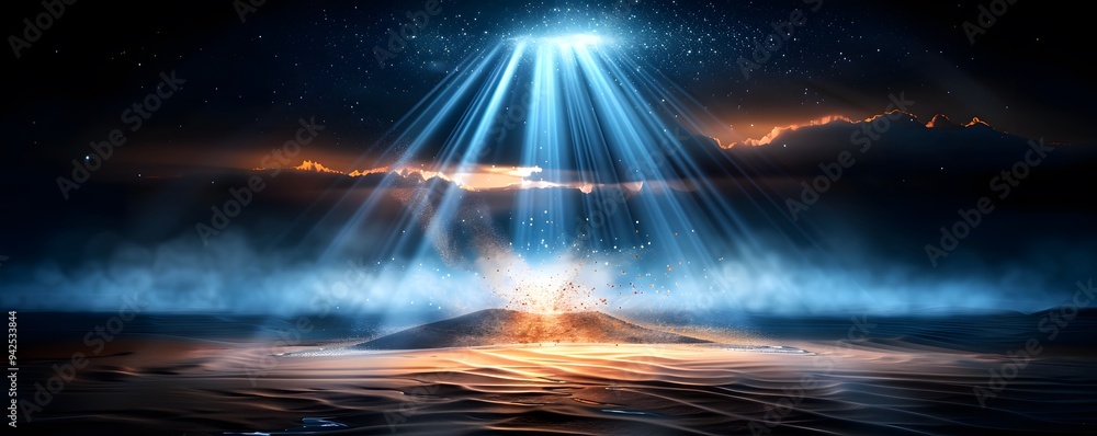 Abstract representation of light rays. minimalist, Abstract representation of light rays. minimalist,