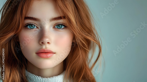 Close-up portrait of a youn...