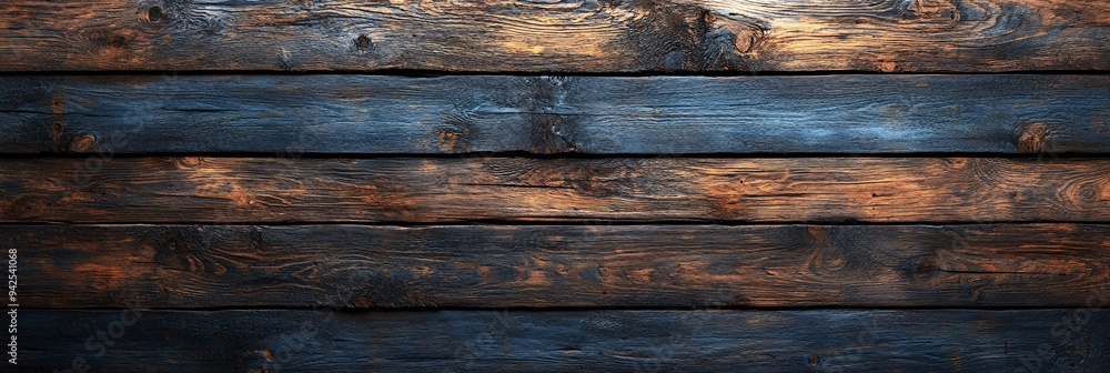 Rustic wooden planks with rich textures and dark, warm tones create a cozy backdrop. Rustic wooden planks with rich textures and dark, warm tones create a cozy backdrop.