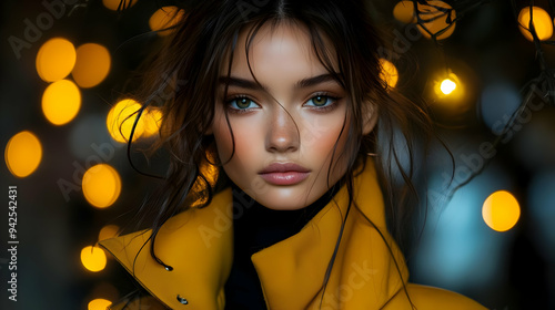 Close-up portrait of a youn...