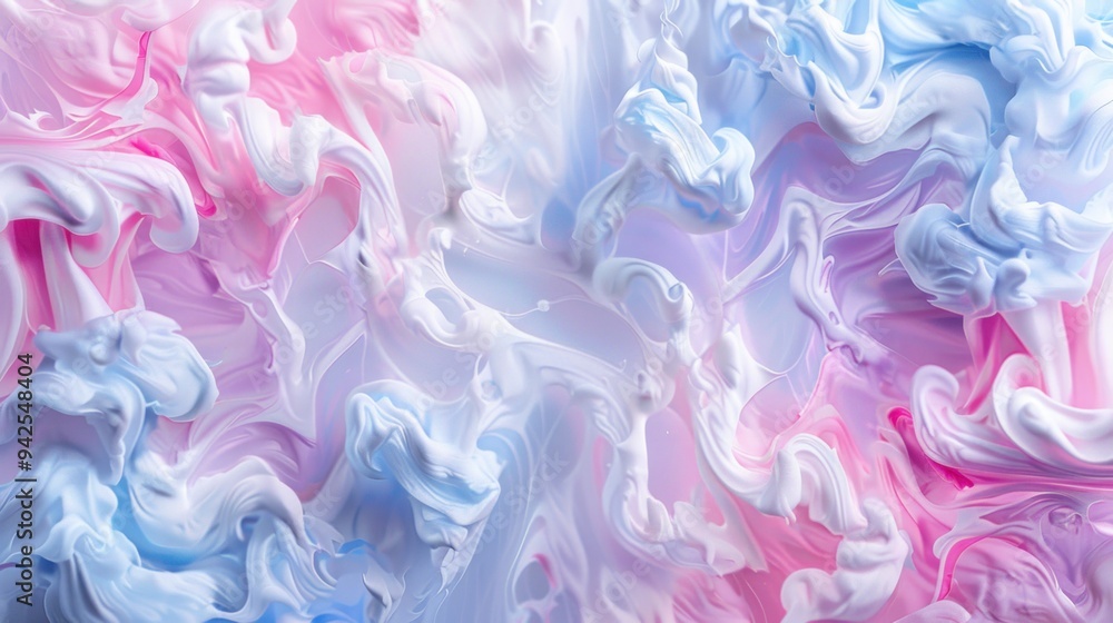 Abstract Swirling Pink and Blue Background. Abstract Swirling Pink and Blue Background.