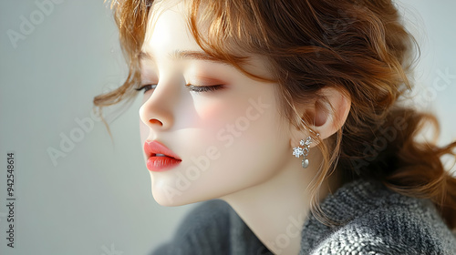 Close-up portrait of a youn...