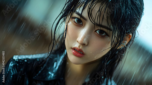 Close-up portrait of a youn...