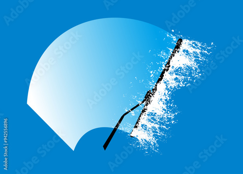 Car wiper water dial diagram