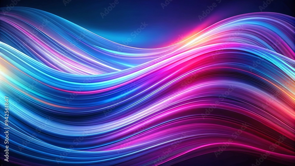 Colorful abstract background with flowing blue and pink lines creating a dynamic and vibrant composition Colorful abstract background with flowing blue and pink lines creating a dynamic and vibrant composition