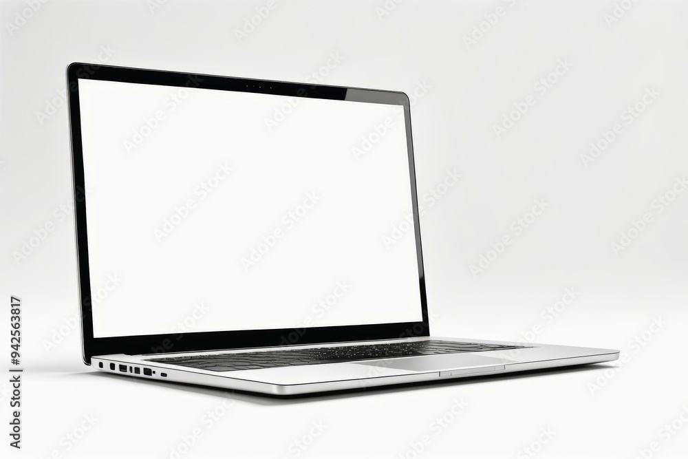 blank laptop isolated on white background for mockup blank laptop isolated on white background for mockup