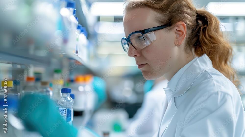 Scientist developing biotech solutions for joyful aging, Longevity Happy Biotech, elder health research Scientist developing biotech solutions for joyful aging, Longevity Happy Biotech, elder health research