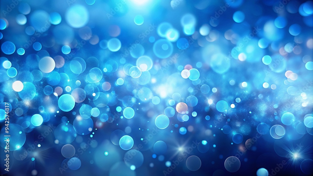 Blue abstract blur bokeh background with soft light perfect for artistic overlays and backgrounds Blue abstract blur bokeh background with soft light perfect for artistic overlays and backgrounds