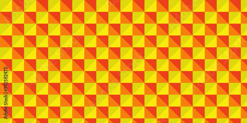 Seamless colorful geometric abstract fabric pattern decoration illustration geometric diamond style fashion backdrop .