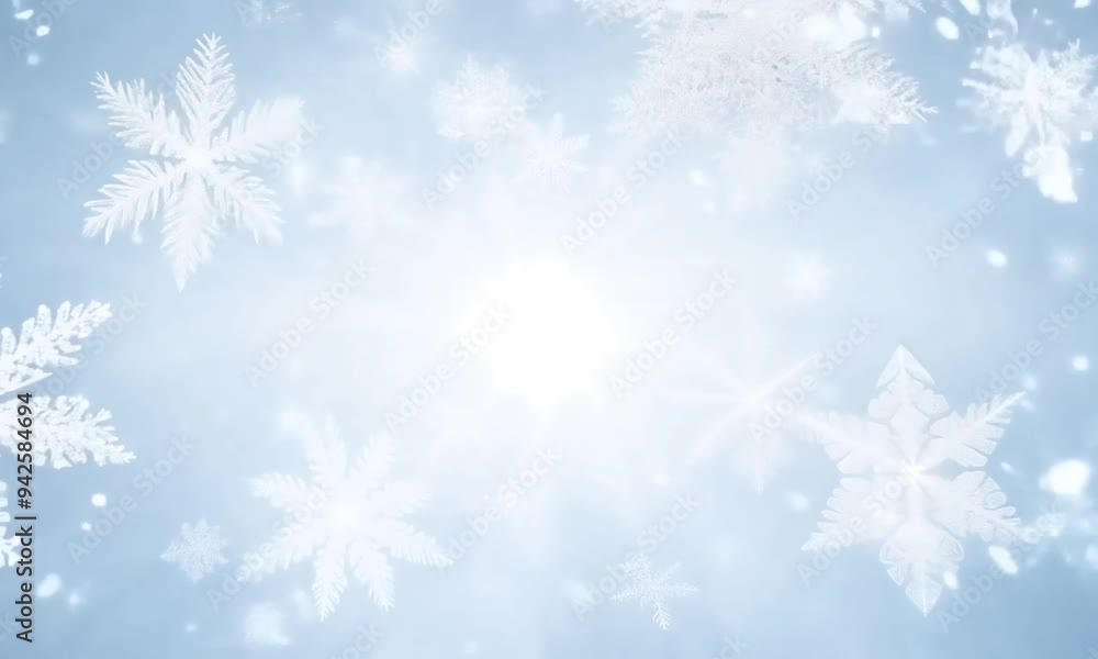 Enchanting winter wonderland with sparkling snowflakes dancing in the light. Generative AI Enchanting winter wonderland with sparkling snowflakes dancing in the light. Generative AI
