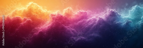 Vibrant Grainy Gradient Background with Purple and Green Hues: Dynamic Texture for Web Design and Digital Art. Elegant Minimalist Composition with Smooth Transitions, Perfect for Marketing Campaigns, 