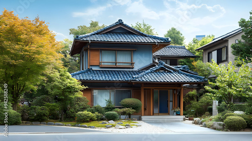 Traditional Japanese house ...